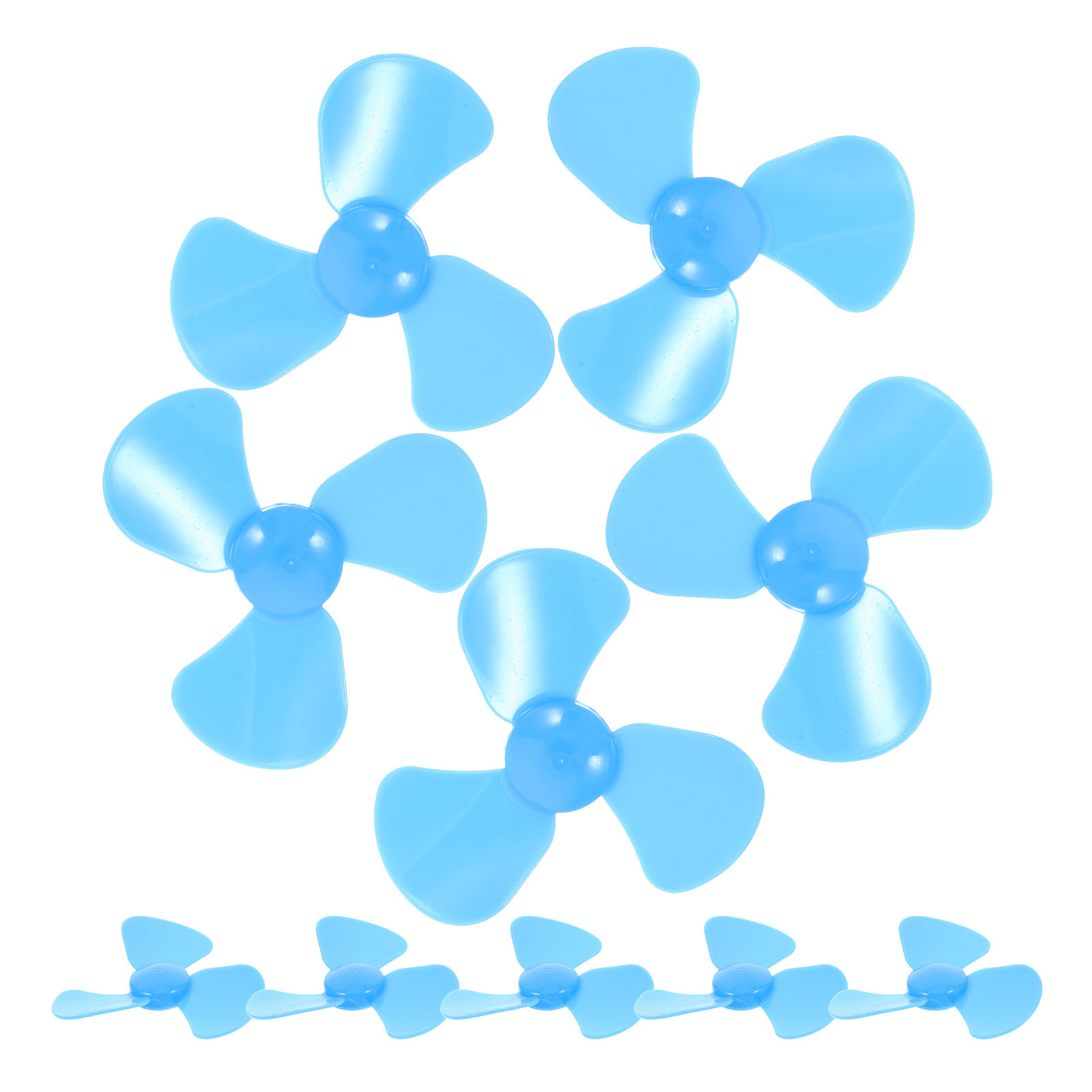 10Pcs Plastic Mini Fan Blades  - Science Experiment 评论和价格