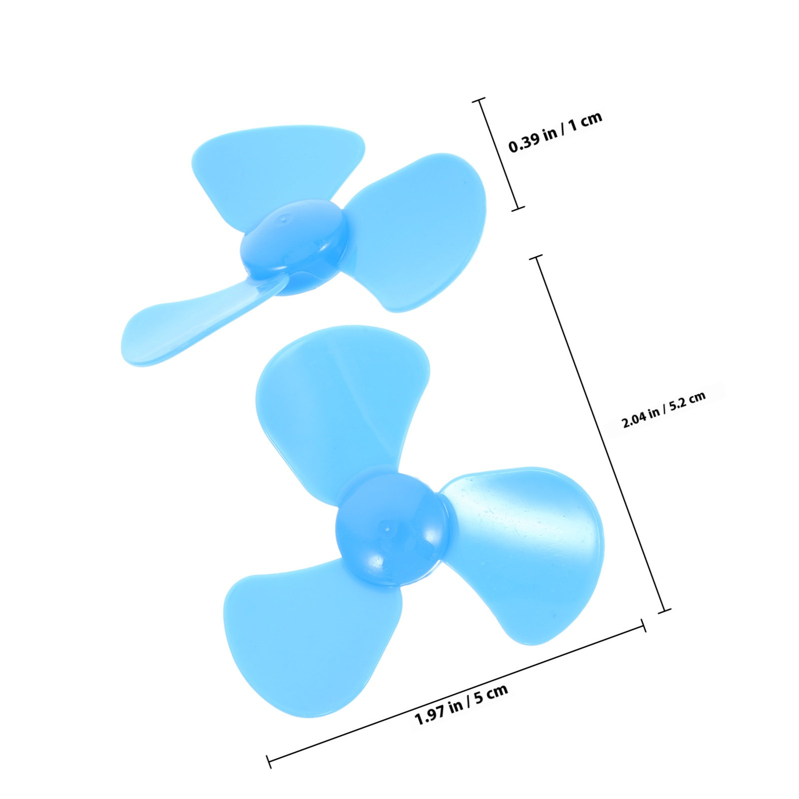 10Pcs Plastic Mini Fan Blades  - Science Experiment 评论和价格