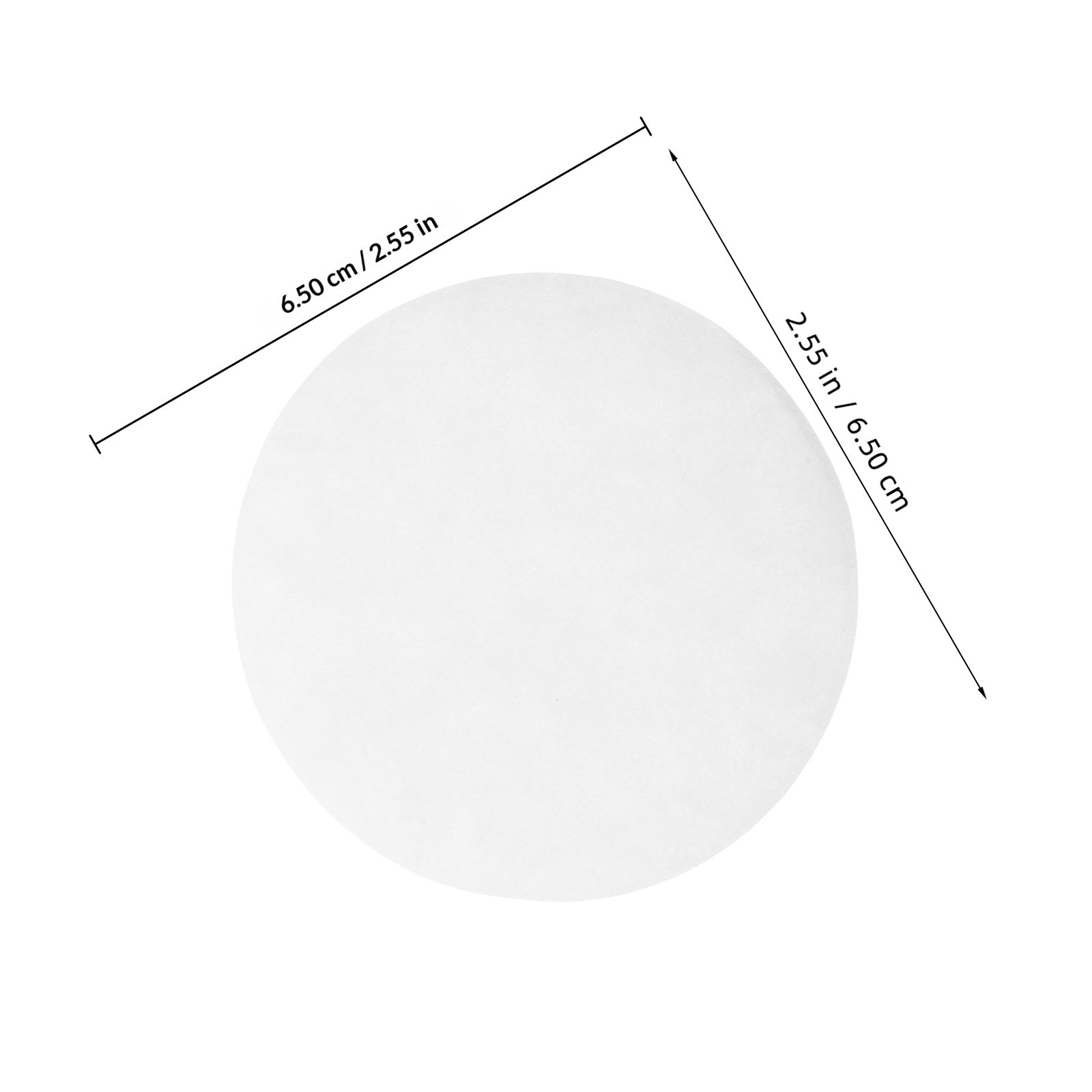 100Pcs Filter Paper For Lab No - Science Experiment 评论和价格