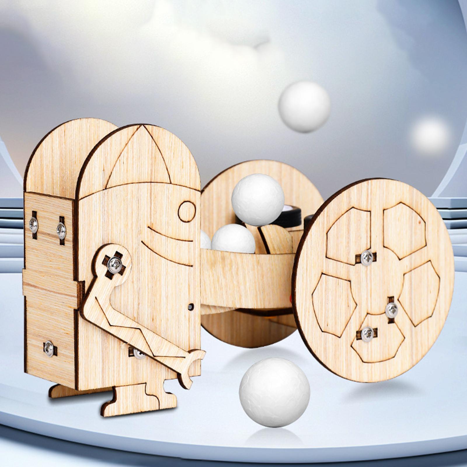 DIY Ball Launching Robot Toy H - Science Project Robot 评论和价格