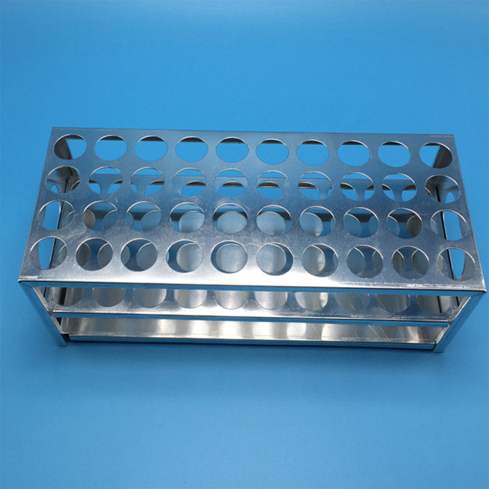 Aluminum Test Tube Rack 40-Hol - Science Experiment 评论和价格