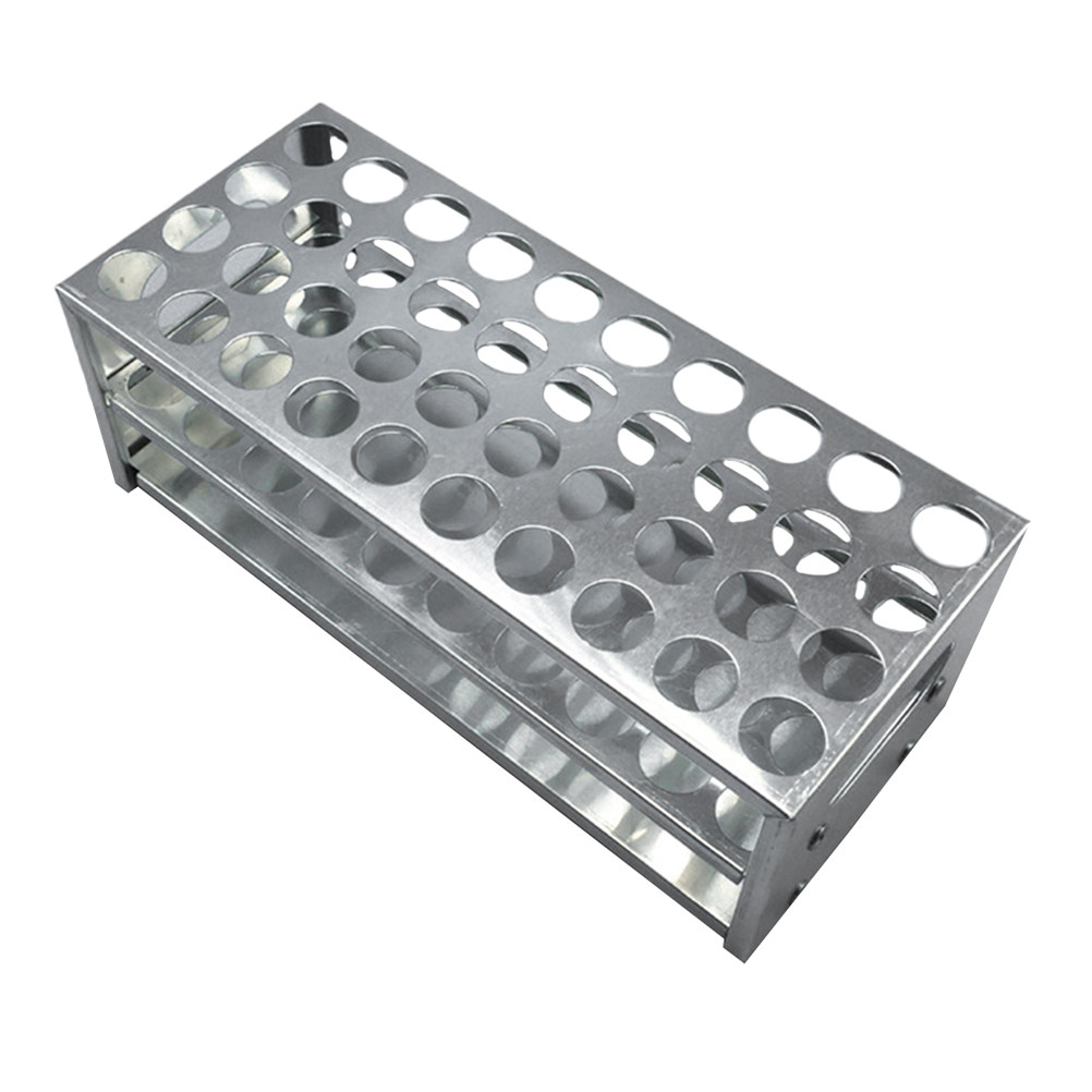 Aluminum Test Tube Rack 40-Hol - Science Experiment 评论和价格