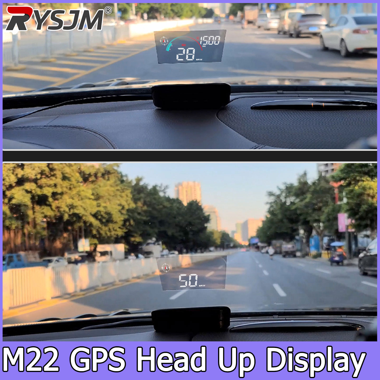 Windshield Projector M22 GPS S - Anemometer Wind Speed 评论和价格
