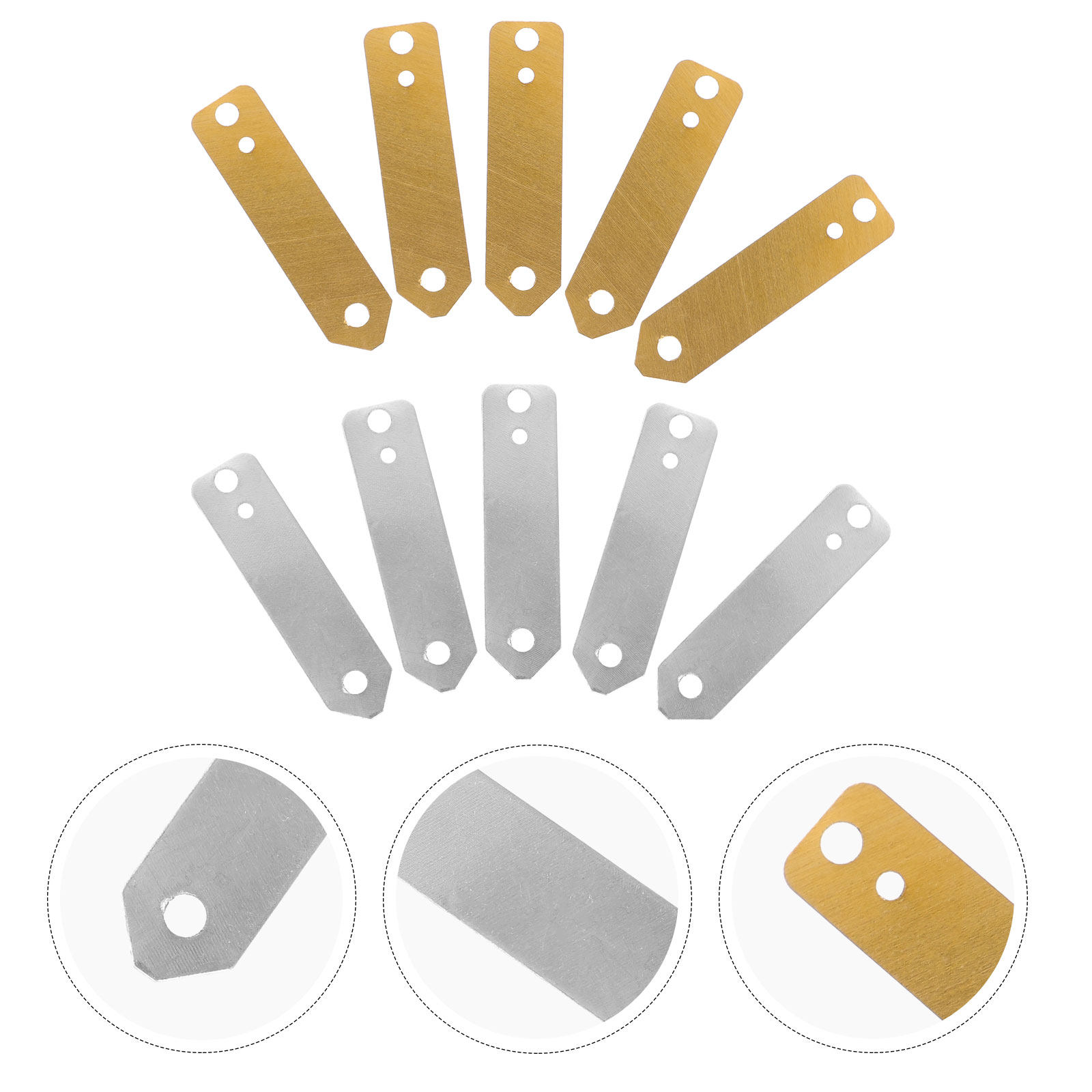 10Pcs Zinc Sheet Copper Sheet  - Science Experiment 评论和价格