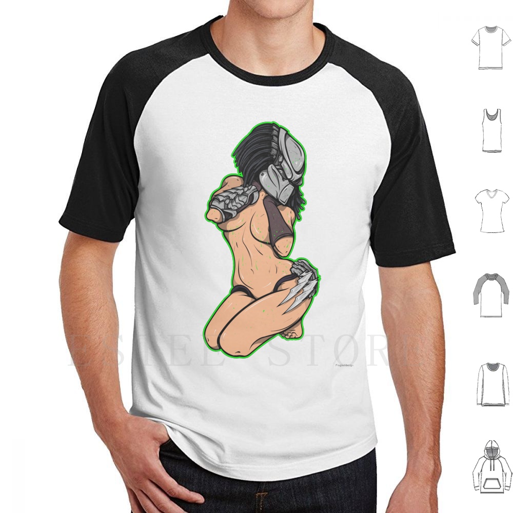 Hunter Pinup Illustration T Sh - Science Hunter 评论和价格