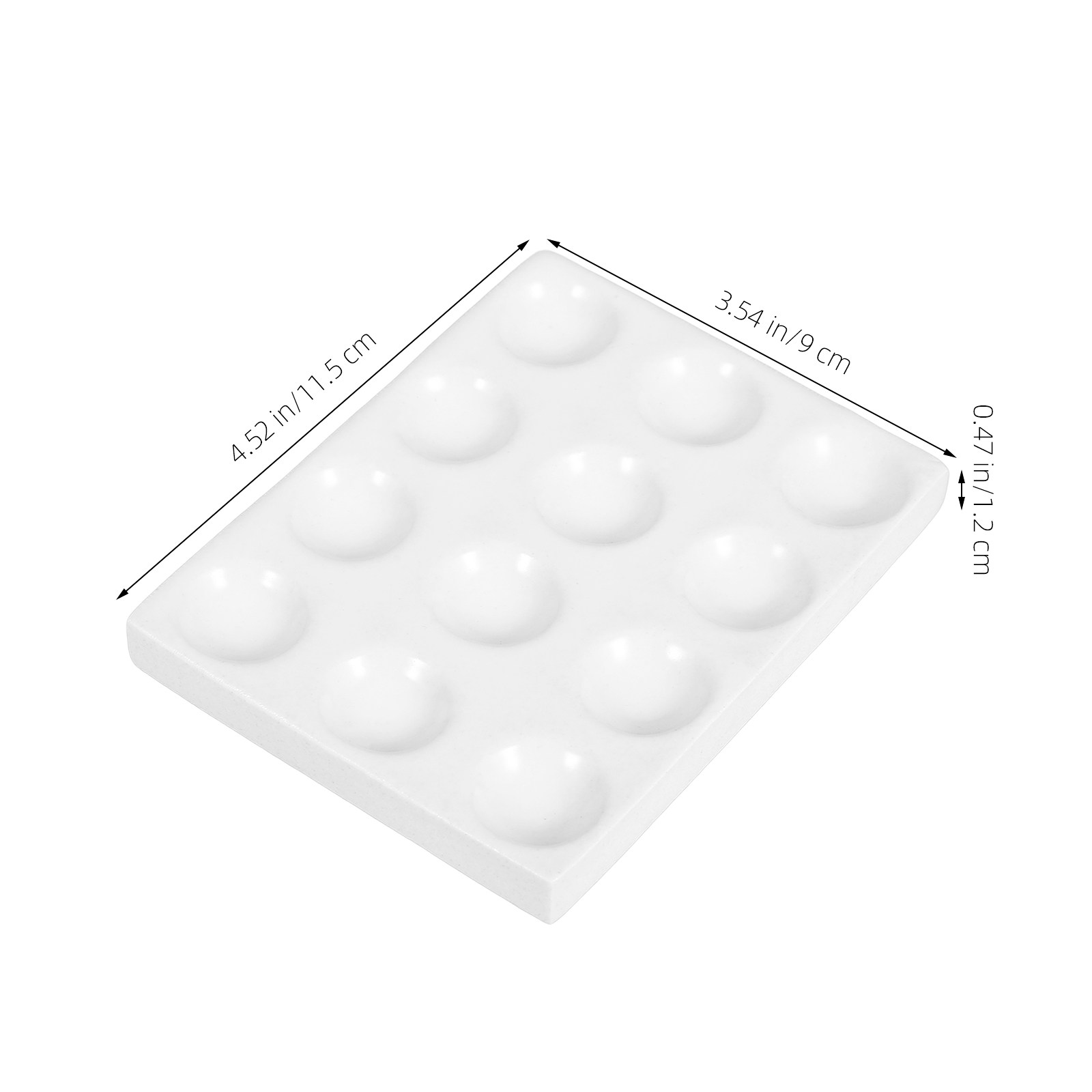 Porcelain Reaction Plate 12 Ca - Science Experiment 评论和价格