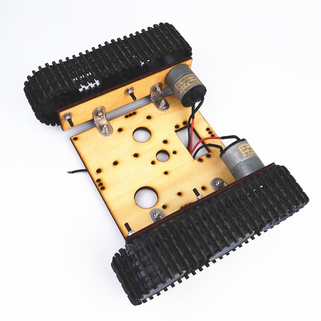 Robot Tank Car Chassis Alloy T - Science Project Robot 评论和价格
