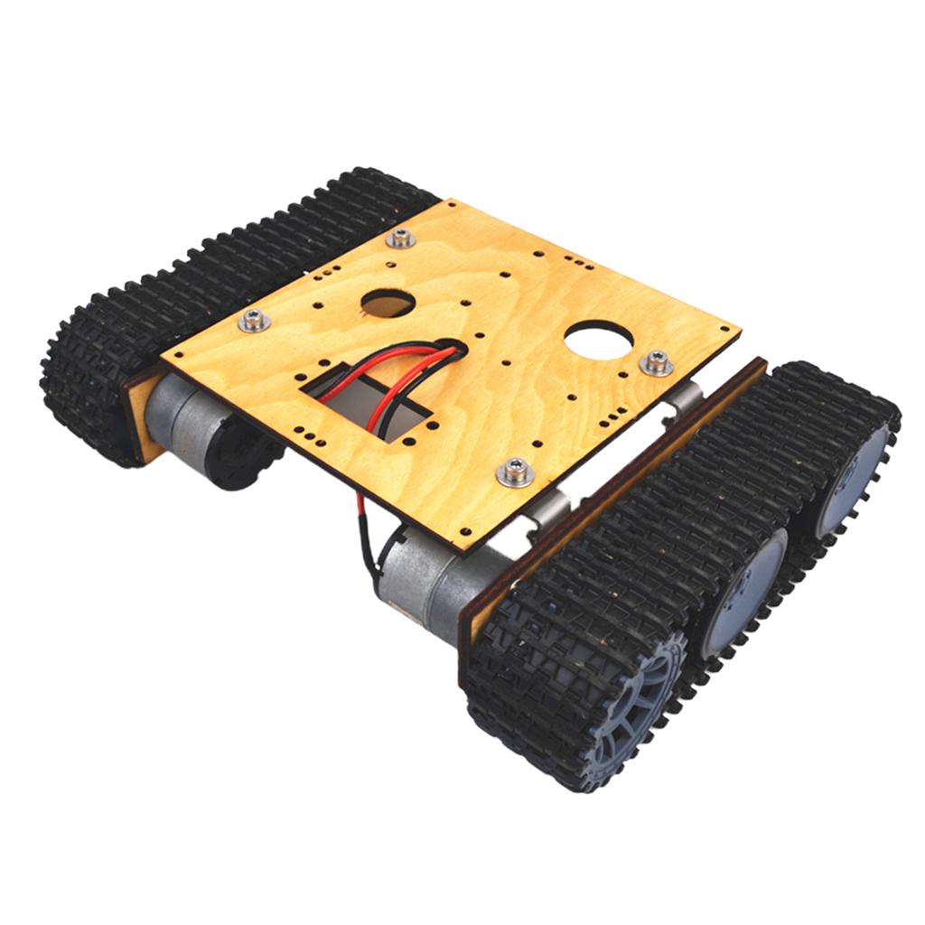 Robot Tank Car Chassis Alloy T - Science Project Robot 评论和价格